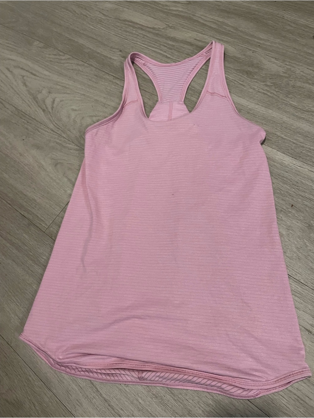 lululemon athletica Light Pink Racerback Tank